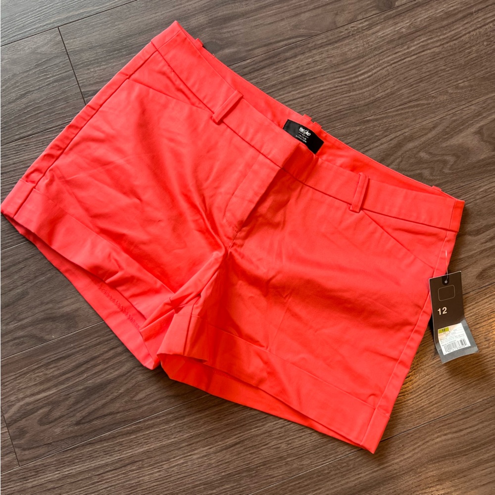 NWT Mossimo Cuffed Khaki Shorts sz 12